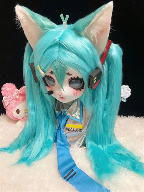 hatsune miku cosplay cheap|hatsune miku fursuit.